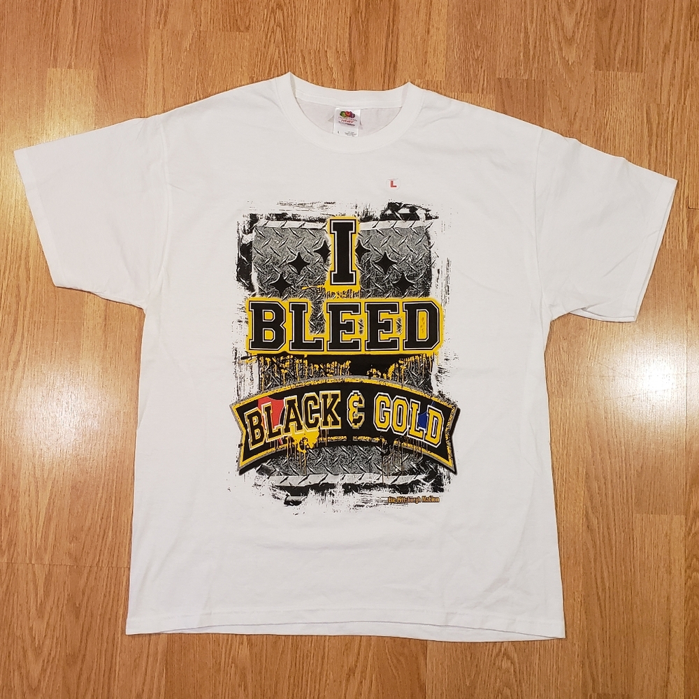 Vintage Pittsburgh Steelers T Shirt Men's Large